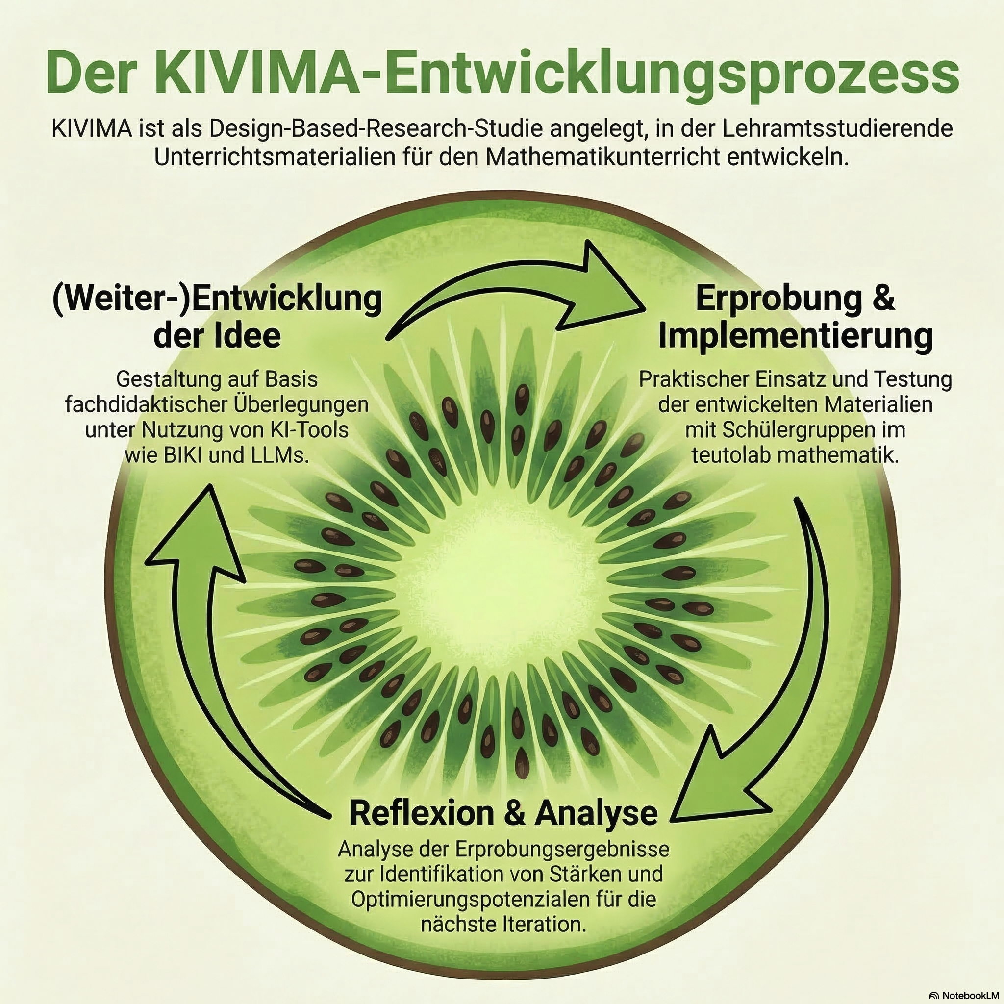 Visualisierung des KIVIMA-Entwicklungsprozesses